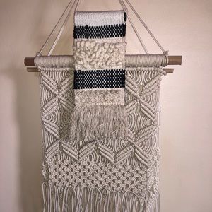 Set of Three Macrame Wall Hangings